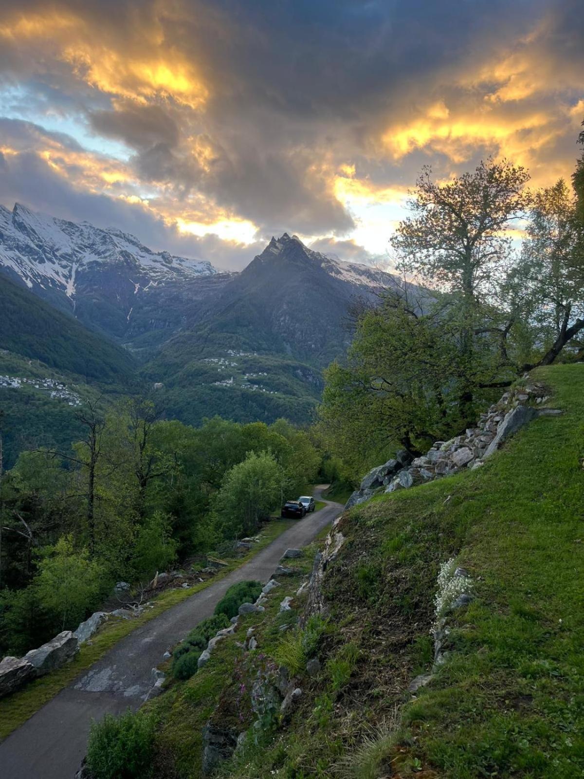 Resalbert Chalet Chiavenna Eksteriør billede